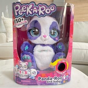Peek-A-Roo | Interactive Panda-Roo and Baby Plush Toy
